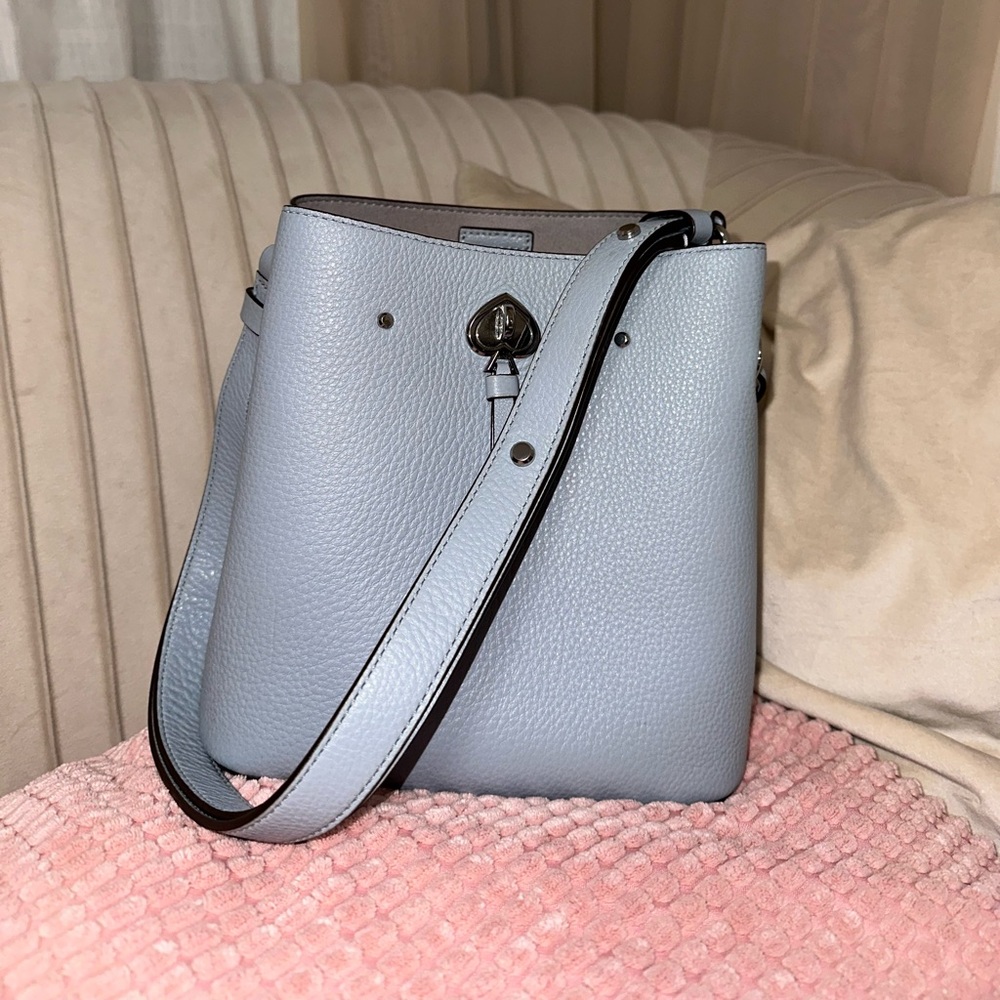 Kate Spade Marti Bucket Bag in Light Blue